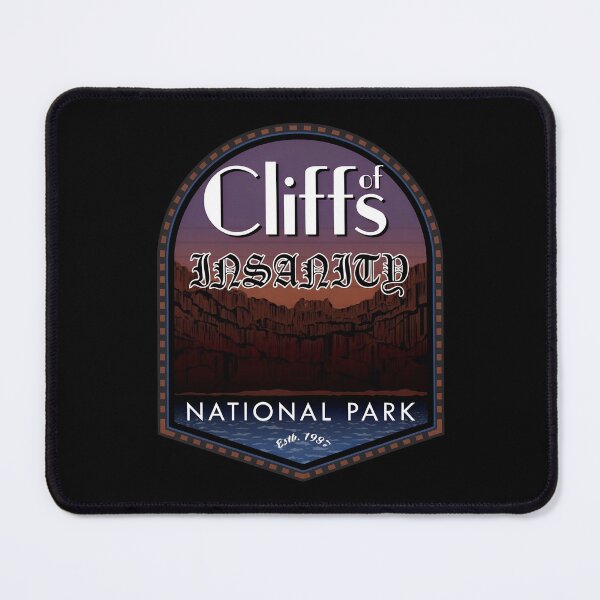 Item preview, Cliffs of Insanity Park Badge  designed and sold by ThomasSkotteg.