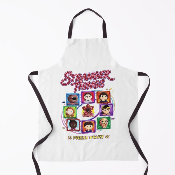 Item preview, Stranger Things Friends Don't Lie Character Grid designed and sold by AlemaArtPrint.