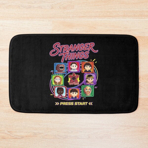 Item preview, Stranger Things Friends Don't Lie Character Grid designed and sold by AlemaArtPrint.
