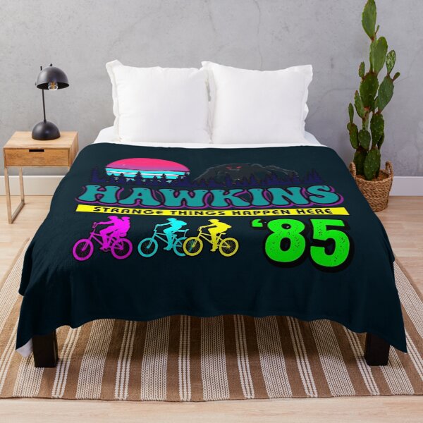Item preview, Hawkins 85 Stranger Things Retro Badge designed and sold by AlemaArtPrint.
