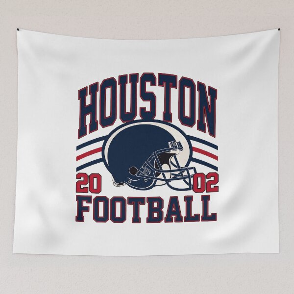 Item preview, Houston Football 2002 Vintage Retro Helmet designed and sold by ZacharyWh41164.