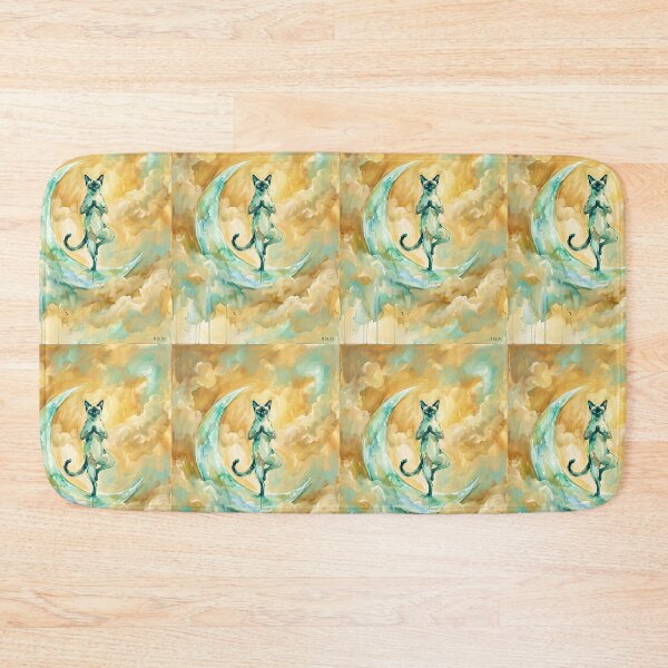 Item preview, Siamese Moon Yoga designed and sold by PictoVibe.