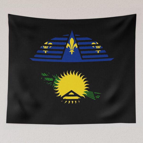 Item preview, Retro Guadeloupe Flag Star GP designed and sold by shitpostee.