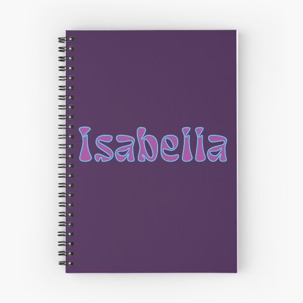 Item preview, Isabella Name Retro Design - Purple + Blue designed and sold by aligchi.