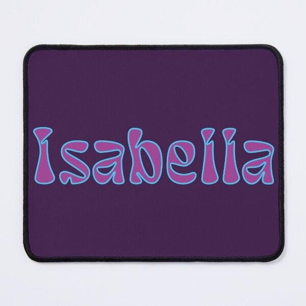 Item preview, Isabella Name Retro Design - Purple + Blue designed and sold by aligchi.