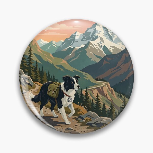 Item preview, Border Collie Explorer designed and sold by PictoVibe.