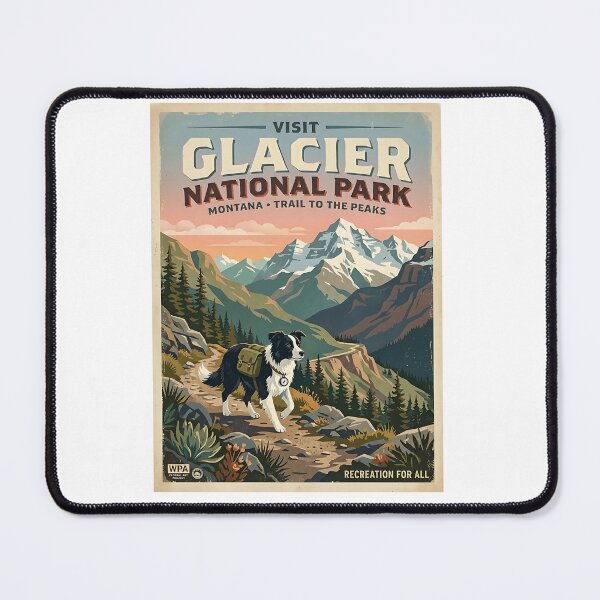 Item preview, Border Collie Explorer designed and sold by PictoVibe.