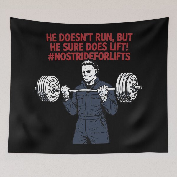 Item preview, Michael Myers Weightlifting Halloween Gains designed and sold by Brexmore3.