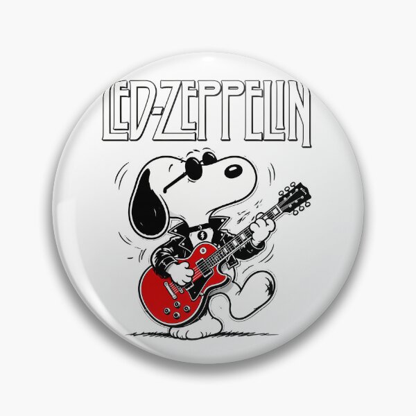 Artikelvorschau, Snoopy rockt Led Zeppelin entworfen und verkauft von RedZodiac-Brand.