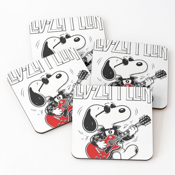 Item preview, Snoopy Rocking led zeppelin designed and sold by RedZodiac-Brand.
