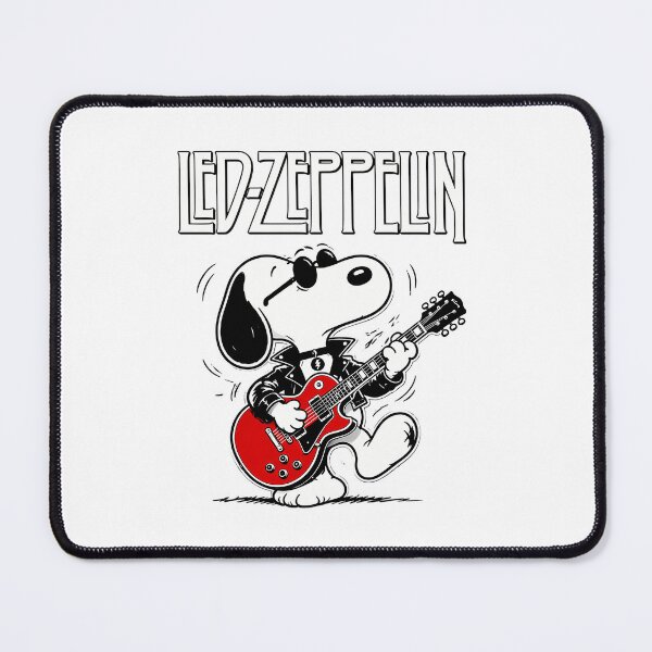 Item preview, Snoopy Rocking led zeppelin designed and sold by RedZodiac-Brand.