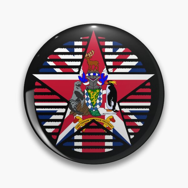 Item preview, Retro South Georgia and the South Sandwich Islands Flag Star GS designed and sold by shitpostee.