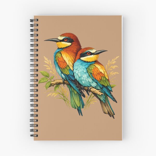 Item preview, European bee-eater with colorful plumage designed and sold by Daily Quirk.