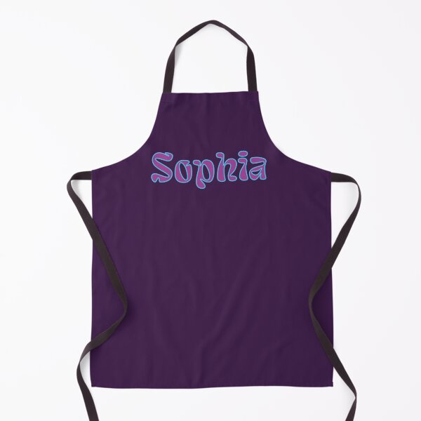 Item preview, Sophia Name Retro Design - Purple + Blue designed and sold by aligchi.
