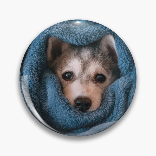 Item preview, Husky in Blanket 01 designed and sold by Elisabeth Lucas.