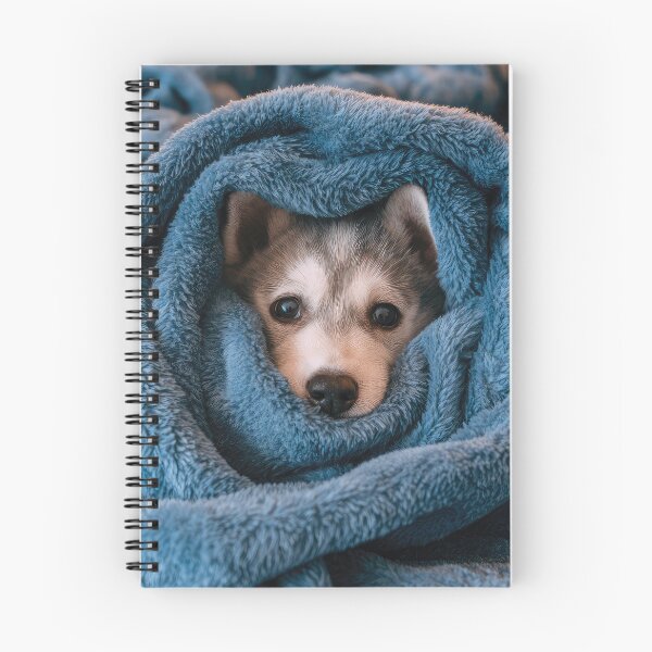 Item preview, Husky in Blanket 01 designed and sold by Elisabeth Lucas.