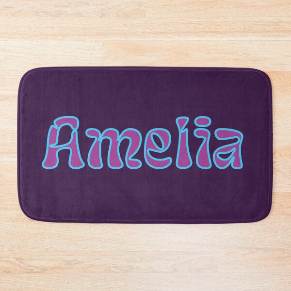 Item preview, Amelia Name Retro Design - Purple + Blue designed and sold by aligchi.