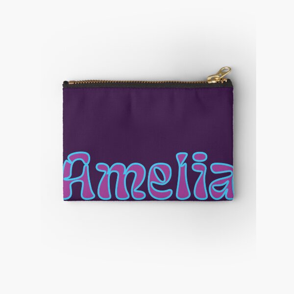 Item preview, Amelia Name Retro Design - Purple + Blue designed and sold by aligchi.