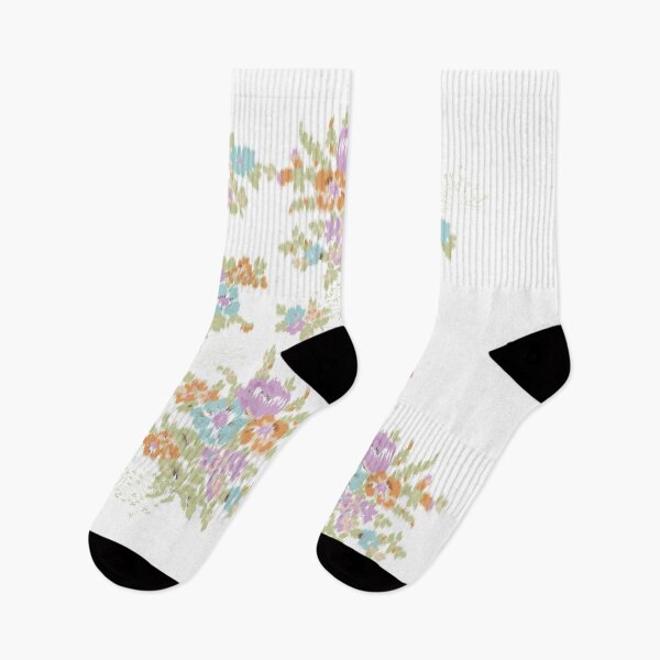 Item preview, Vintage ikat flowers  designed and sold by letsgow8th.