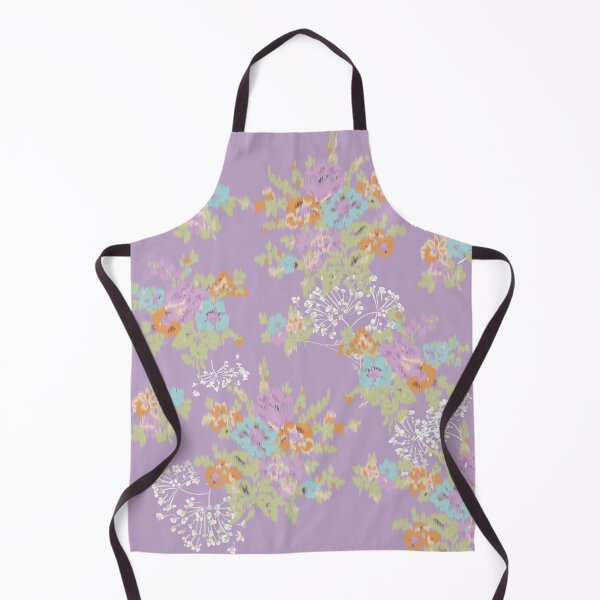 Item preview, Vintage ikat flowers designed and sold by letsgow8th.