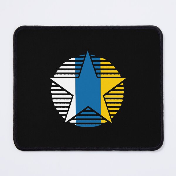Item preview, Retro Canary Islands Flag Star IC designed and sold by shitpostee.
