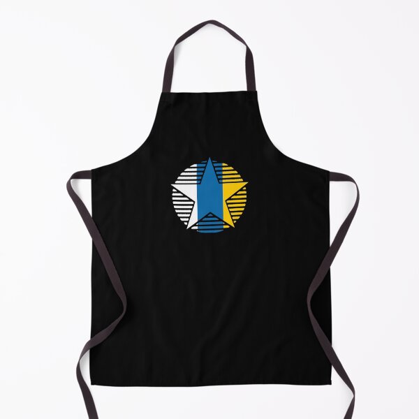 Item preview, Retro Canary Islands Flag Star IC designed and sold by shitpostee.