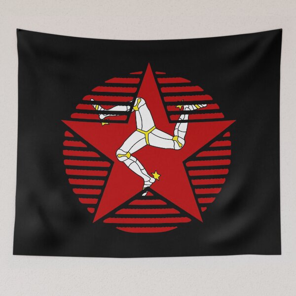 Item preview, Retro Isle of Man Flag Star IM designed and sold by shitpostee.