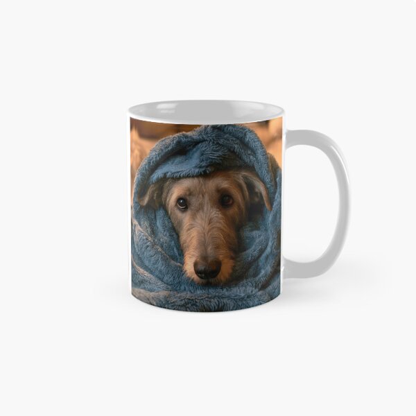Item preview, Irish Wolfhound in Blanket 01 designed and sold by Elisabeth Lucas.