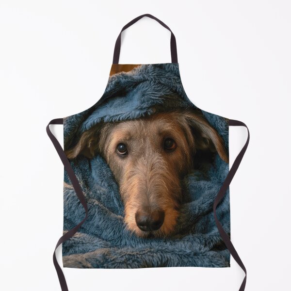 Item preview, Irish Wolfhound in Blanket 01 designed and sold by Elisabeth Lucas.