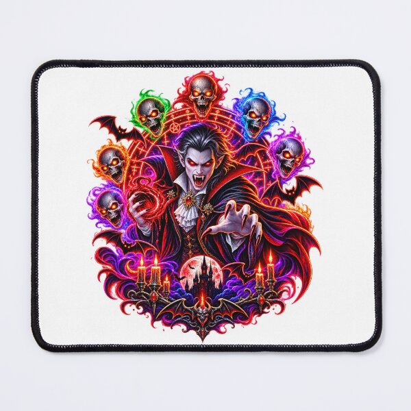 Item preview, Vintage Scary Halloween vampire designed and sold by QuiteOrbit.