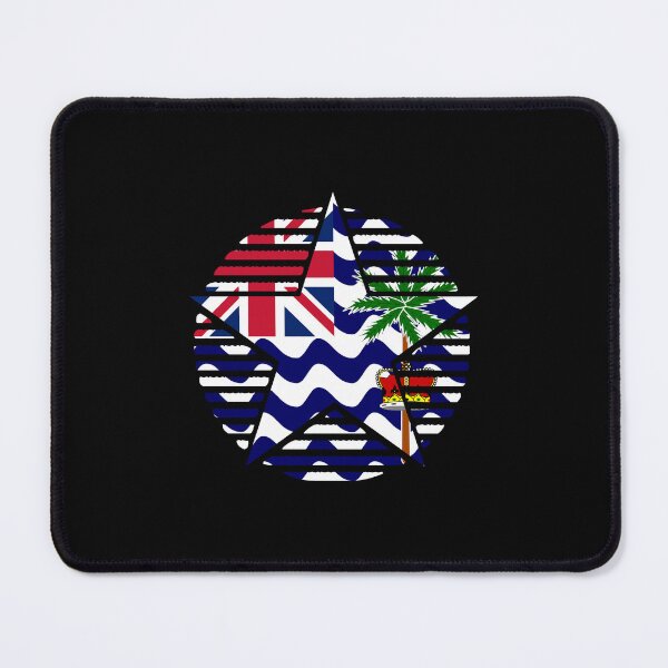 Item preview, Retro British Indian Ocean Territory Flag Star IO designed and sold by shitpostee.