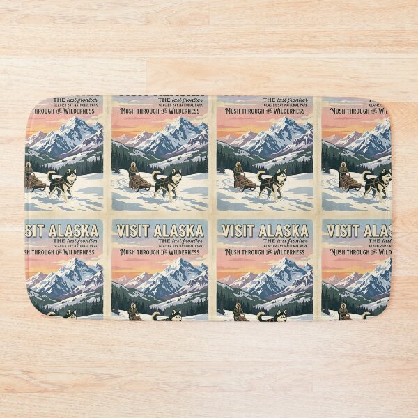 Item preview, Siberian Husky Sled designed and sold by PictoVibe.