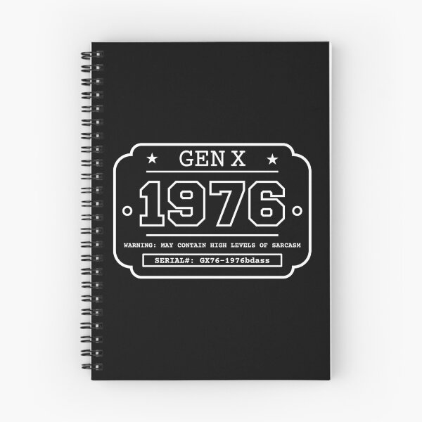 Item preview, 1976 GEN X Badge Vintage Industrial Label Generation X Design Retro Birthday Year designed and sold by HYPNK.