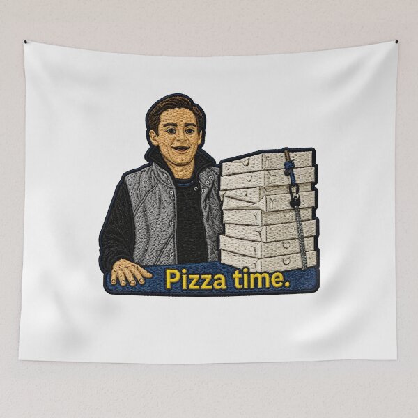 Item preview, Joe's Pizza Time SpiderMan Meme designed and sold by Magicaldesignh.