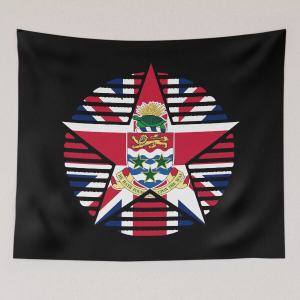 Item preview, Retro Cayman Islands Flag Star KY designed and sold by shitpostee.