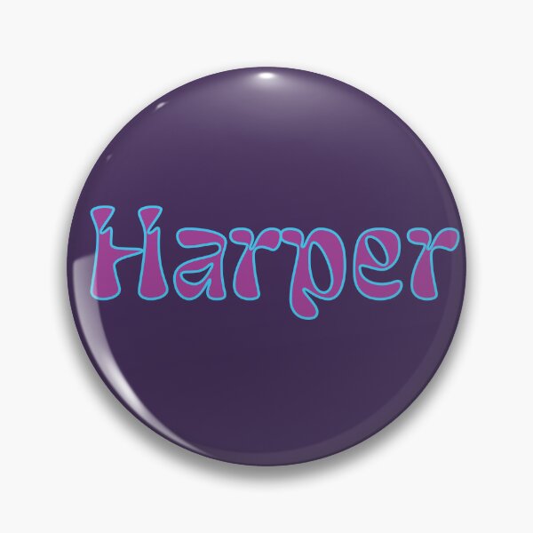 Item preview, Harper Name Retro Design - Purple + Blue designed and sold by aligchi.