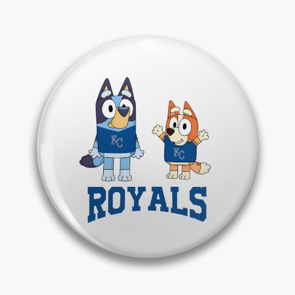 Item preview, Bluey & Bingo Royals KC Sports Cartoon  designed and sold by BlazeFlow-Art.