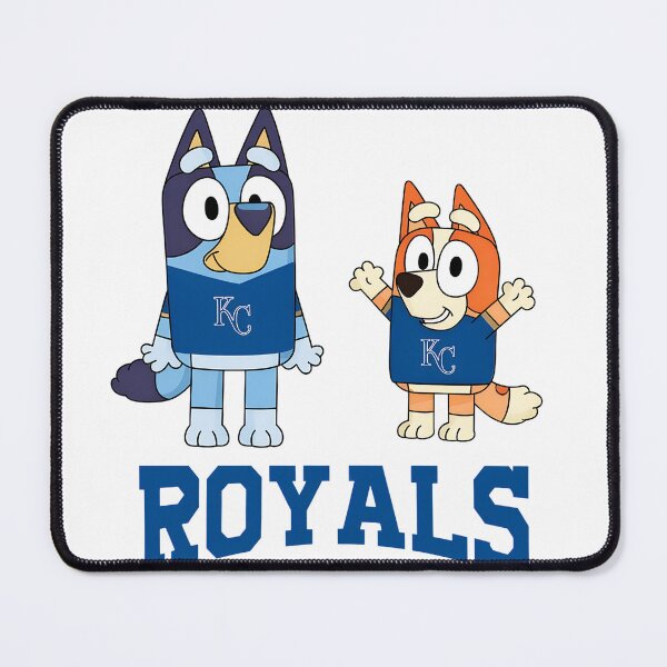 Item preview, Bluey & Bingo Royals KC Sports Cartoon designed and sold by BlazeFlow-Art.
