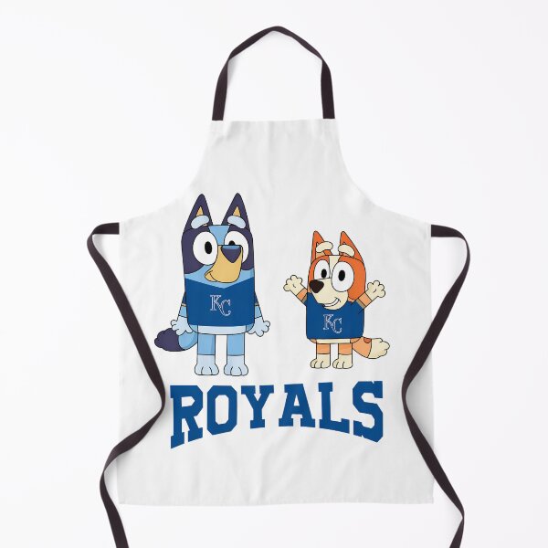 Artikelvorschau, Bluey & Bingo Royals KC Sports Cartoon entworfen und verkauft von BlazeFlow-Art.