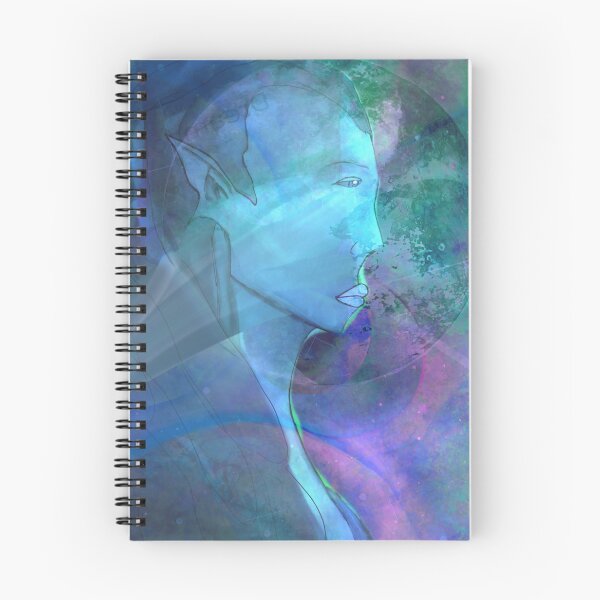 Item preview, "A Beautiful Blue" designed and sold by Spaceart9.