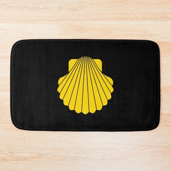 Item preview, Gold Scallop Seashell Beach Graphic designed and sold by pattern-archive.