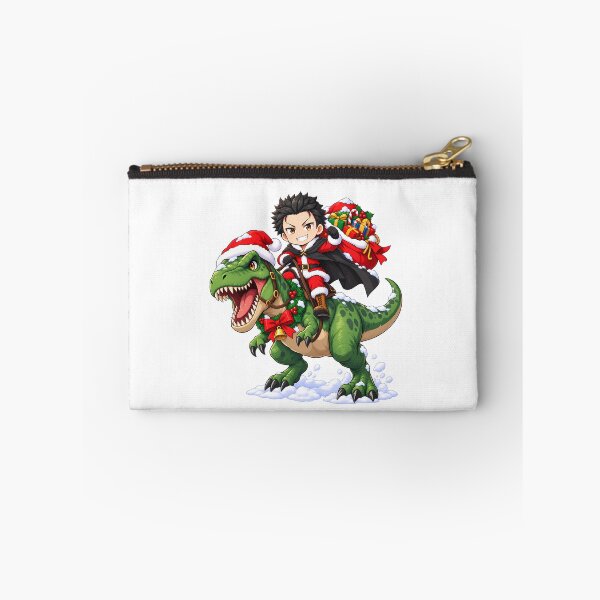 Item preview, Natsuki Subaru Christmas Trex Ride designed and sold by mildaclairmo.