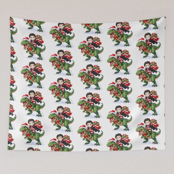 Item preview, Natsuki Subaru Christmas Trex Ride designed and sold by mildaclairmo.
