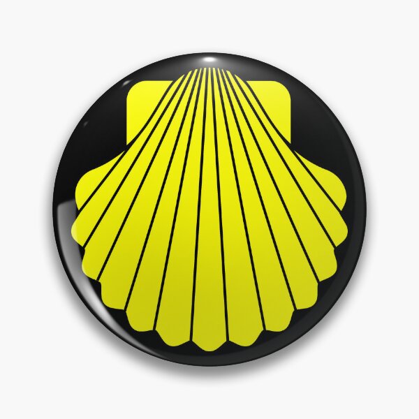 Item preview, Yellow Scallop Seashell Beach Graphic designed and sold by pattern-archive.