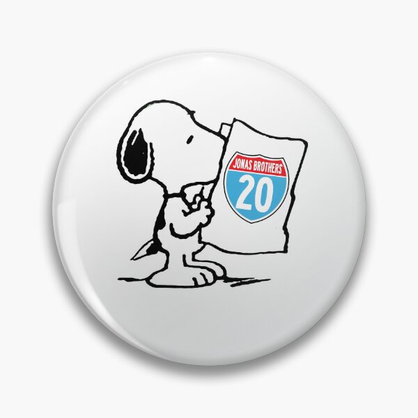 Item preview, Snoopy Reading Newspaper jonas brothers 20 logo designed and sold by BlazeFlow-Art.