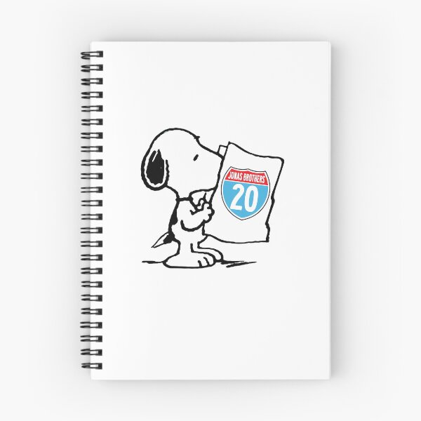 Item preview, Snoopy Reading Newspaper jonas brothers 20 logo designed and sold by BlazeFlow-Art.