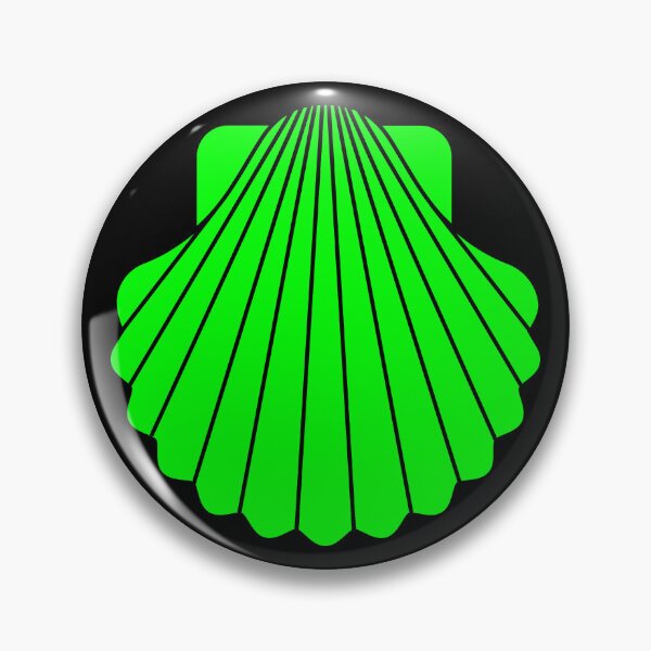 Item preview, Lime Scallop Seashell Beach Graphic designed and sold by pattern-archive.
