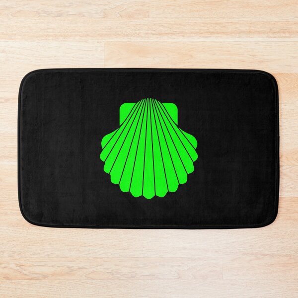 Item preview, Lime Scallop Seashell Beach Graphic designed and sold by pattern-archive.