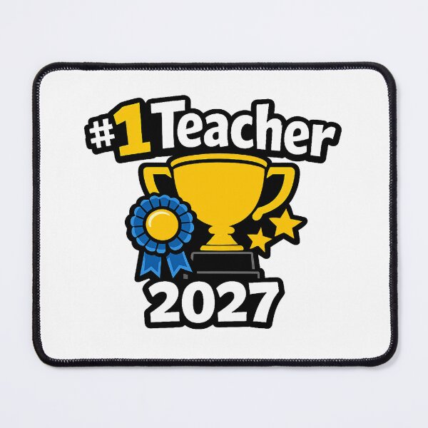 Item preview, #1 teacher 2027 school trophy designed and sold by OCD_JESSICA.