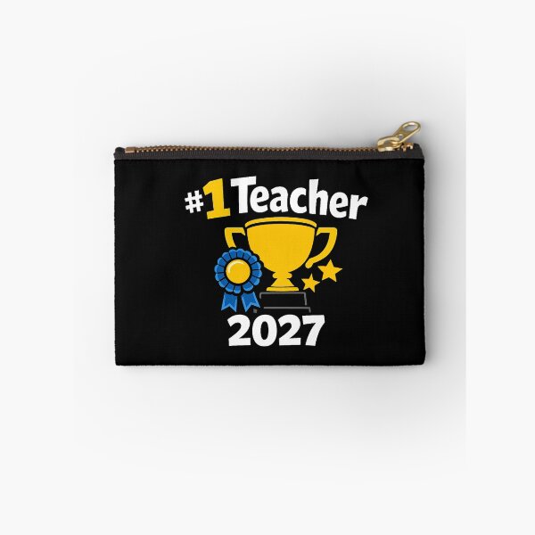 Item preview, #1 teacher 2027 school trophy  designed and sold by OCD_JESSICA.